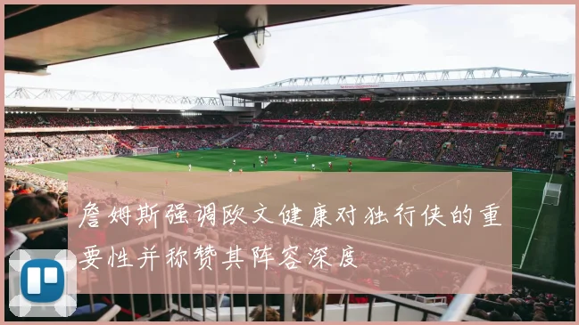 詹姆斯强调欧文健康对独行侠的重要性并称赞其阵容深度